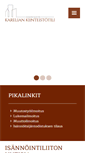 Mobile Screenshot of kareliankiinteistotili.fi